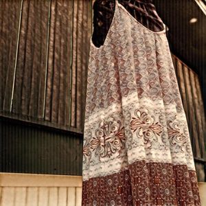 Long dress KNOX ROSE SIZE L country fashion